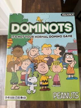 Peanuts Dominots Family Domino Game - Green